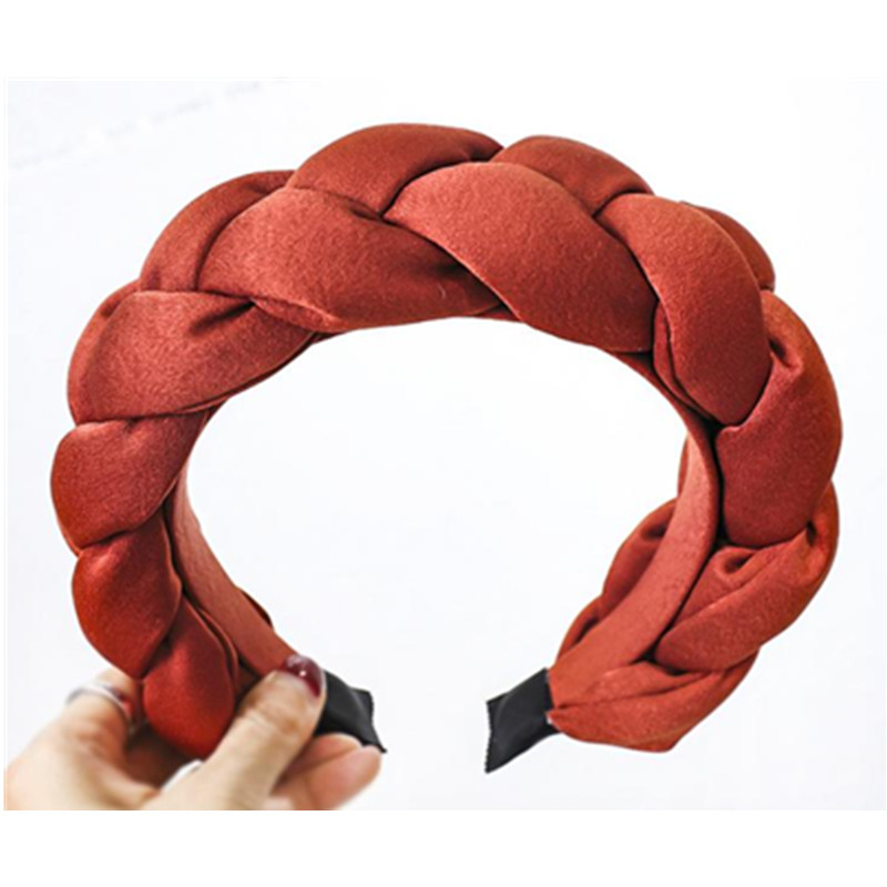 Women'S Winter Accessories Set - 겨울/가을 여성 두꺼운 머리띠 솔리드, 성인용