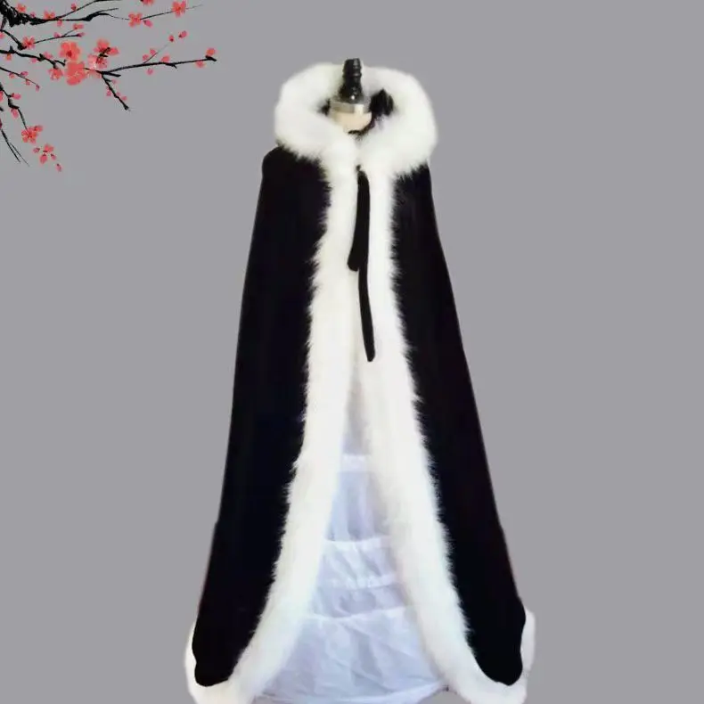 Women'S Winter Accessories Set - 2026 새로운 겨울 인조 모피 망토