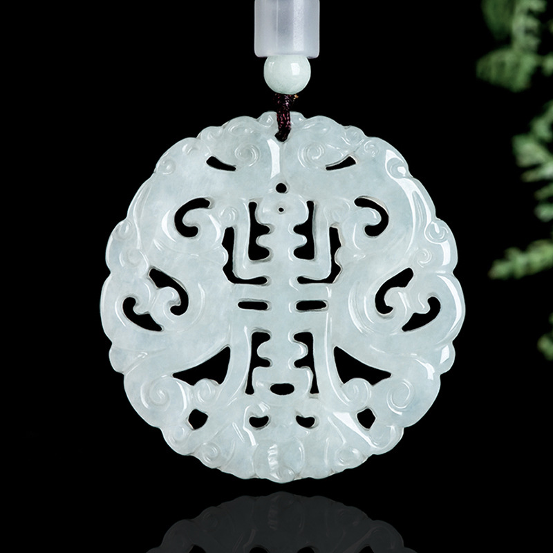 Women'S Accessories Jewelry - 버마산 경옥 드래곤 펜던트 목걸이 여성용