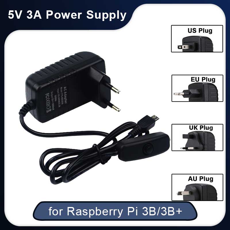 Women Accessories In Uk - 5V 3A 라즈베리 파이 3 모델