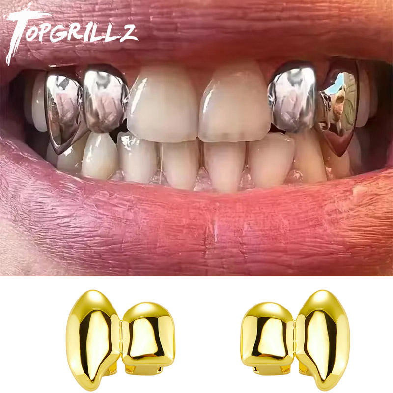 Women'S Vampire Accessories - 탑그릴즈 뱀파이어 DIY 더블 팡스 그릴즈