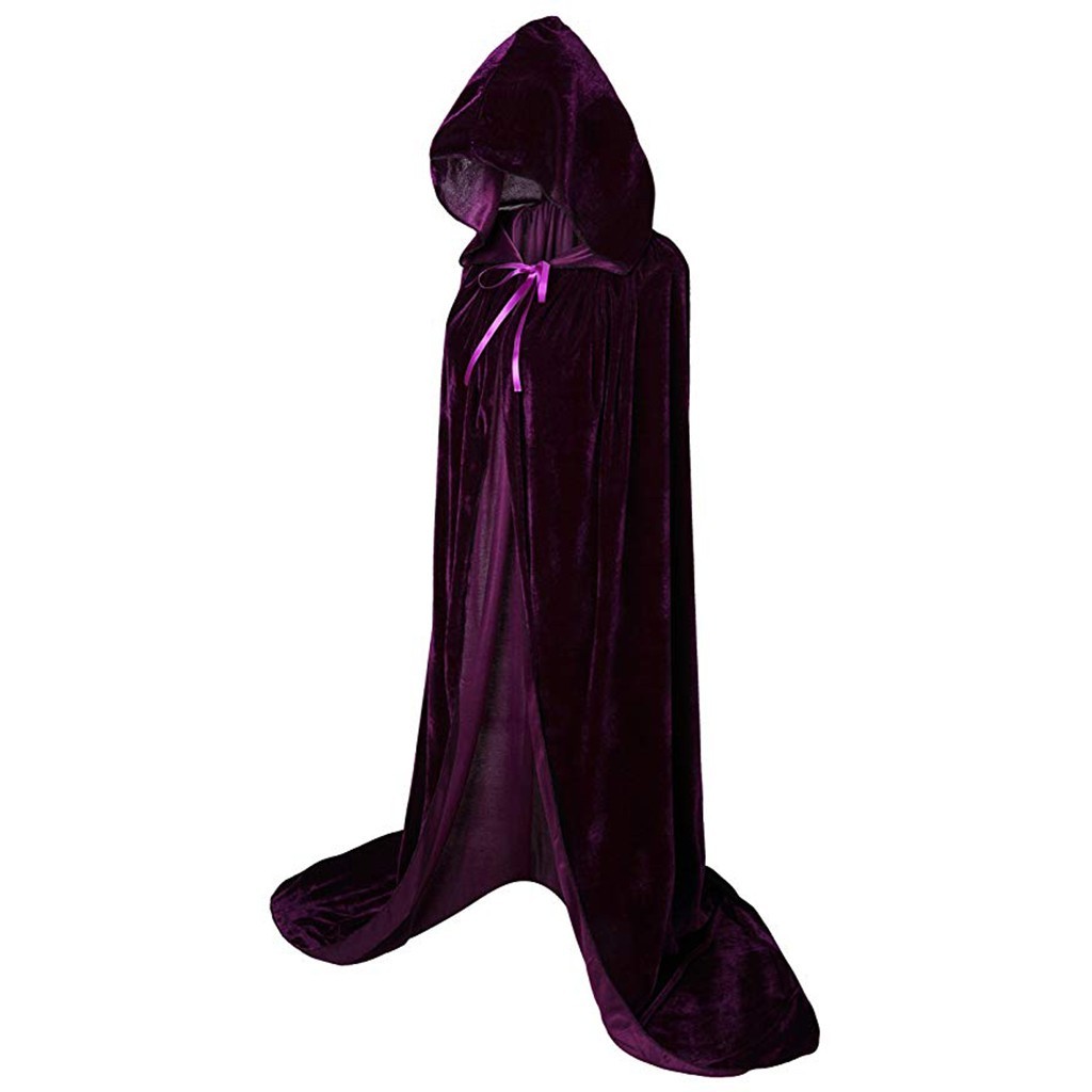 Women'S Vampire Accessories - 할로윈 망토 고딕 후드 망토 성인