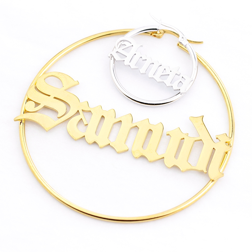Statement Earrings Oversized - 개인화 된 여성 큰 귀걸이 사용자