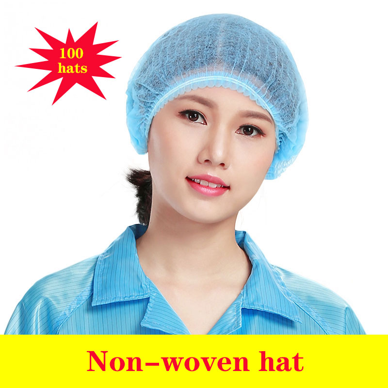 Women Kitchen Accessories - 일회용 식품 부직포 더스트 캡 100
