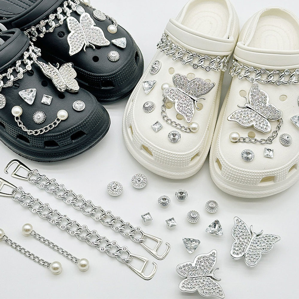 Women'S Accessories Crocs - 크록스 가든 슈즈 버클 세트 여성용