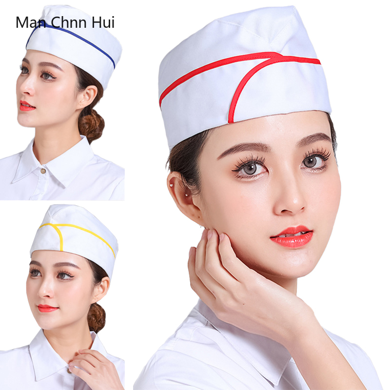 Women Kitchen Accessories - 호텔 여성 요리사 모자 캐터링 모자