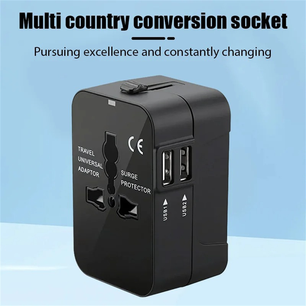 범용 여행용 어댑터, 듀얼 USB 포트 포함, 영국-유 - Women Accessories In Uk 리뷰 및 가격