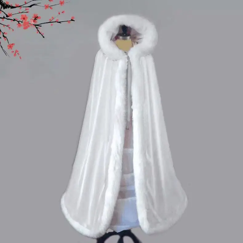 2026 새로운 겨울 인조 모피 망토 웨딩 파티 후드  - Women'S Winter Accessories Set 리뷰 및 가격
