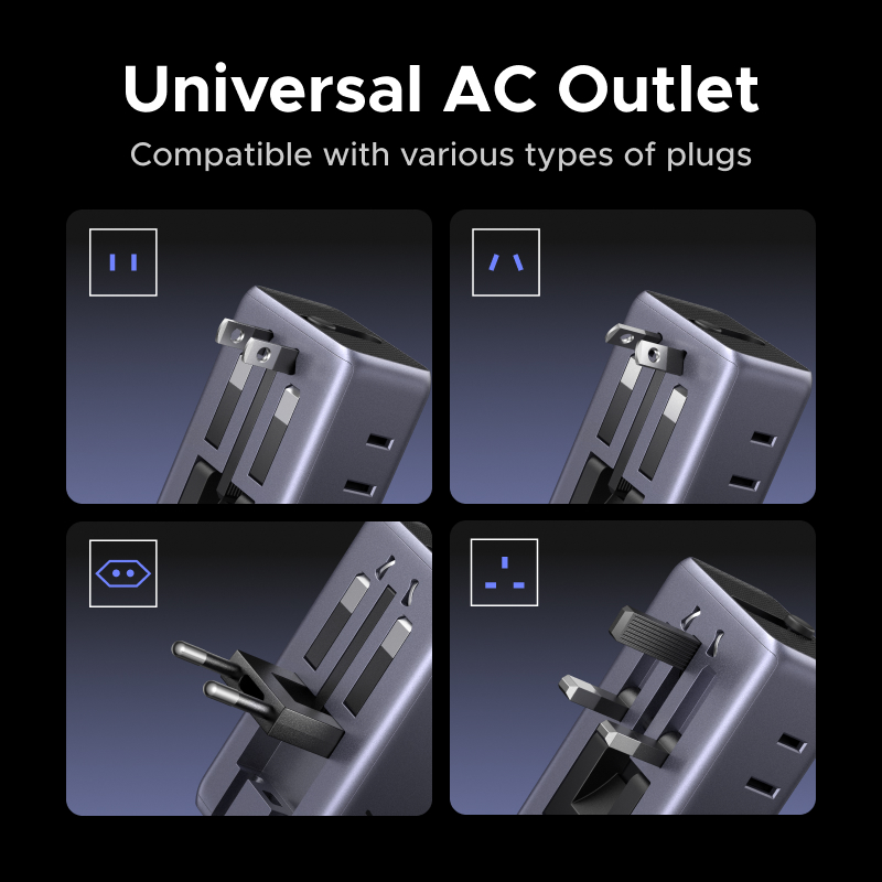 유그린 플러그 어댑터 GaN 45W 범용 여행용 충전  - Women Accessories In Uk 리뷰 및 가격