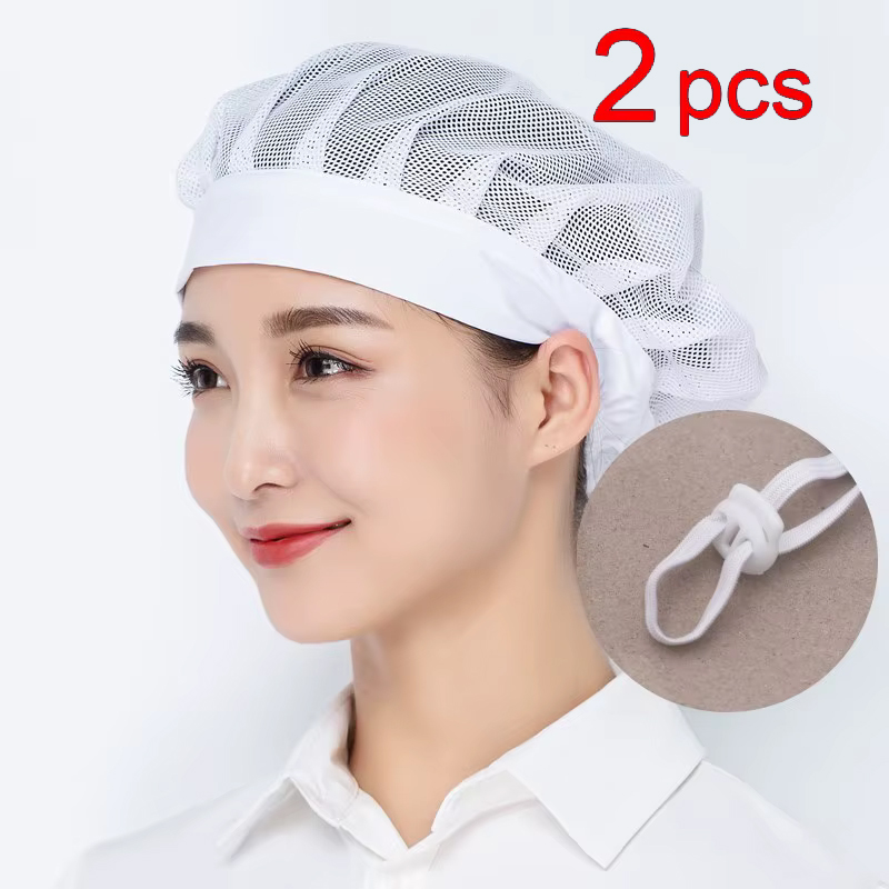 남성 여성 그물 모자 빵집 베이킹 워크샵 작업 모자 불 - Women Kitchen Accessories 리뷰 및 가격