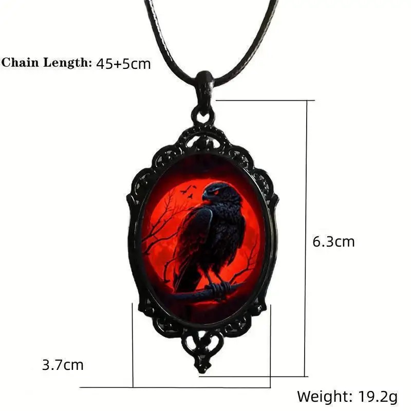 고딕 뱀파이어 올빼미 카메오 목걸이 여성 남성 패션 이 - Women'S Vampire Accessories 리뷰 및 가격