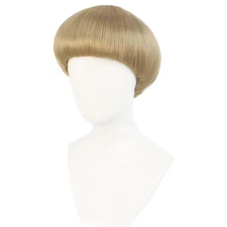 짧은 금발 앞머리 있는 버섯형 가발 (남성용) 60년대 - Women'S Accessories In The 60S 리뷰 및 가격