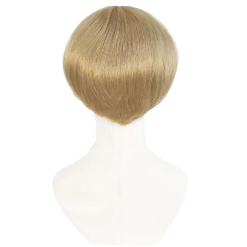 짧은 금발 앞머리 있는 버섯형 가발 (남성용) 60년대 - Women'S Accessories In The 60S 리뷰 및 가격