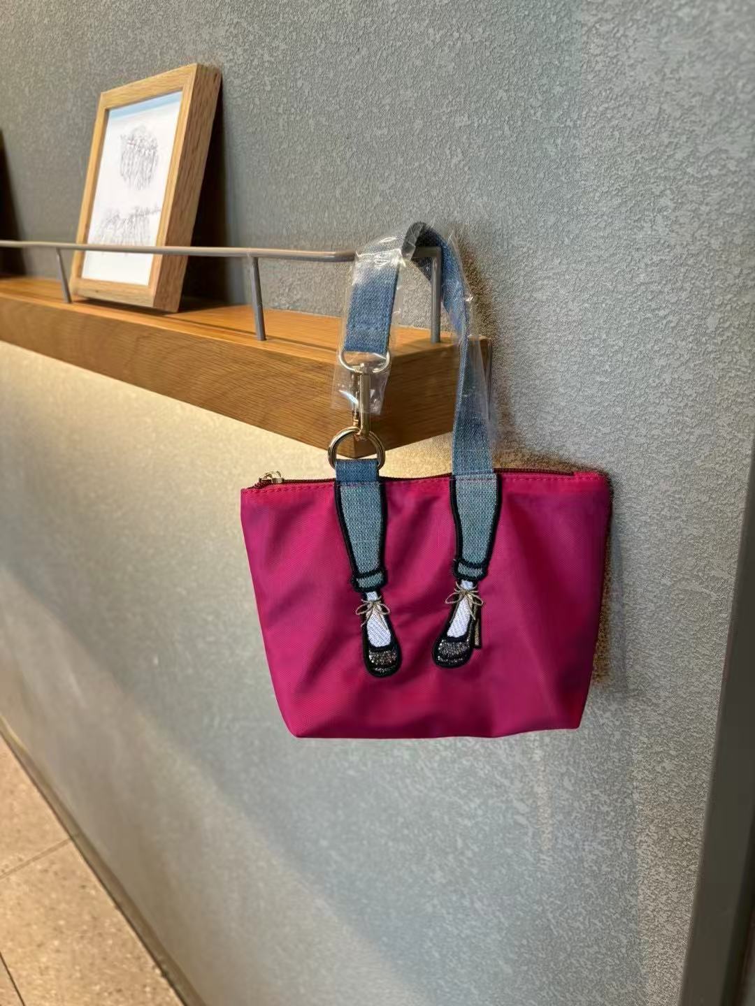 패션 자수 제로 월렛 방수 나일론 패브릭 가방 여성용  - Women'S Accessories Wallet 리뷰 및 가격