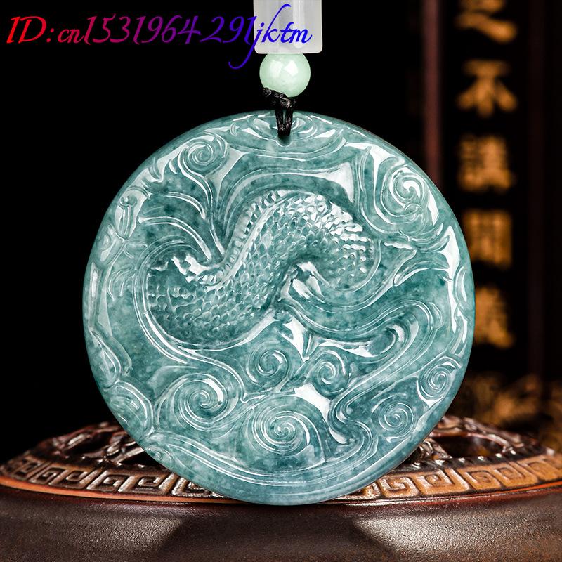 버마산 경옥 드래곤 펜던트 목걸이 여성용 선물 패션 액 - Women'S Accessories Jewelry 리뷰 및 가격