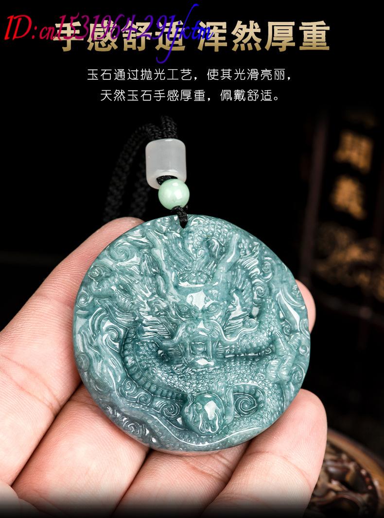 버마산 경옥 드래곤 펜던트 목걸이 여성용 선물 패션 액 - Women'S Accessories Jewelry 리뷰 및 가격
