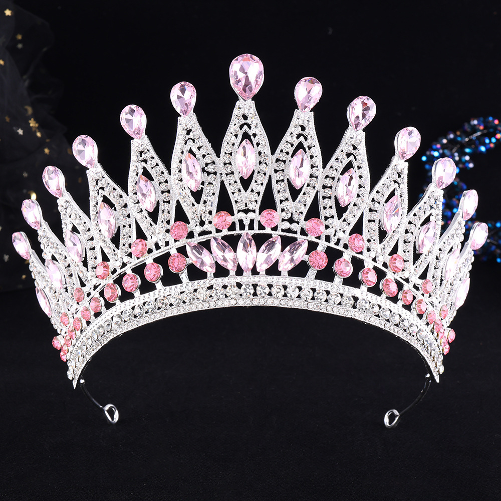 12가지 색상 빈티지 럭셔리 바로크 물방울 크리스탈 티 - Women Jewelry Accessories For Black Dress 리뷰 및 가격