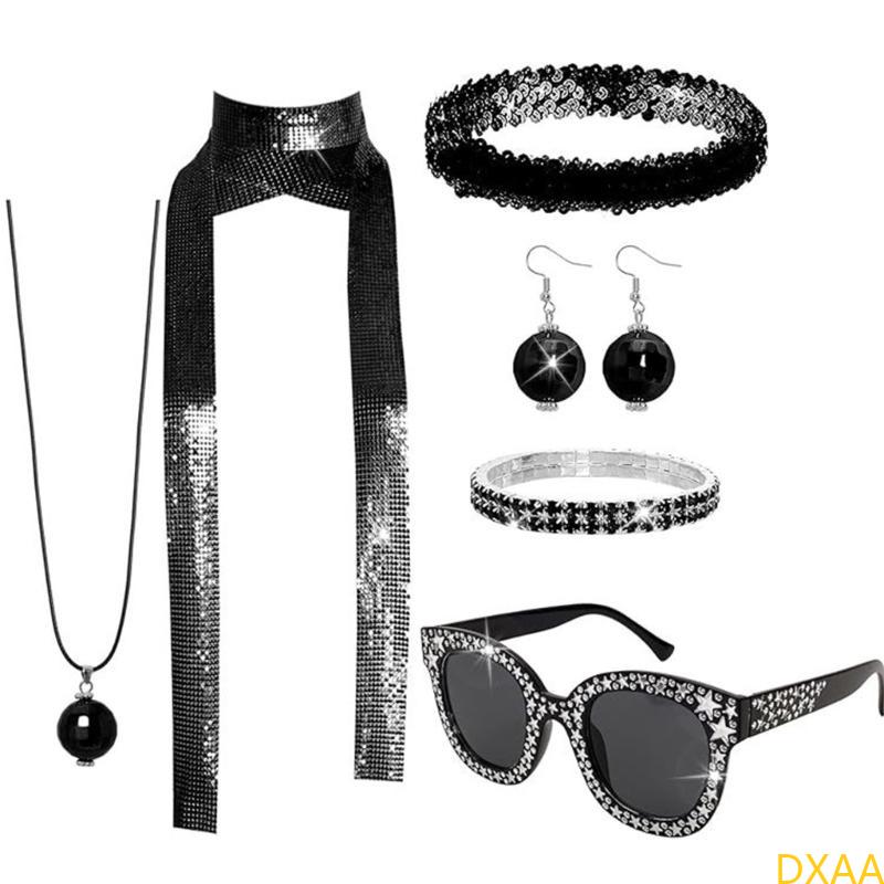 DXAA 60S 70 년대 80 년대 디스코 액세서리  - Women'S Accessories In The 60S 리뷰 및 가격