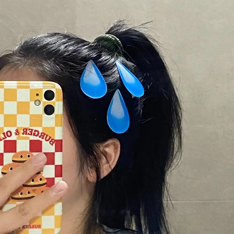 패션 Emojied 머리핀 말문이 없는 땀 화난 워터  - Women Accessories Dropshipping 리뷰 및 가격