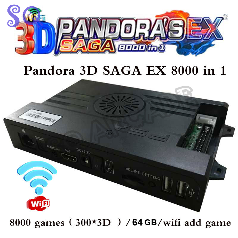 아케이드 판도라 사가 박스 EX2, 8000 인 1,  - Women Accessories Pandora 리뷰 및 가격