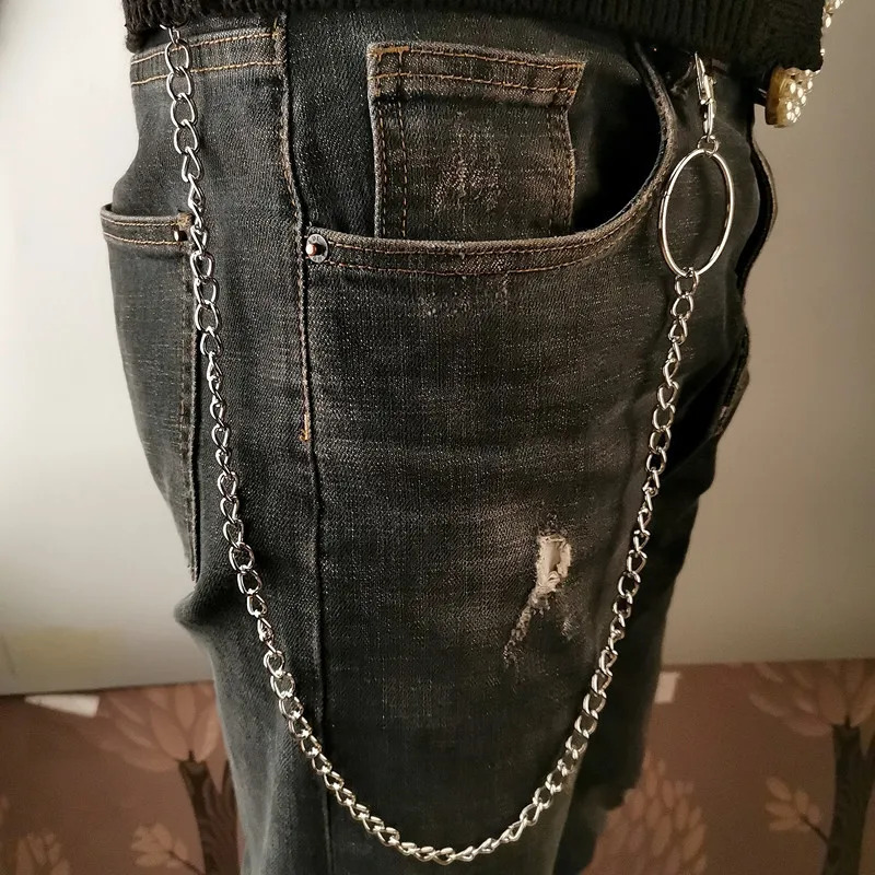 레이어 메탈 벨트 체인 펑크 훅 메탈 허리 지갑 키체인 - Women'S Accessories Wallet 리뷰 및 가격