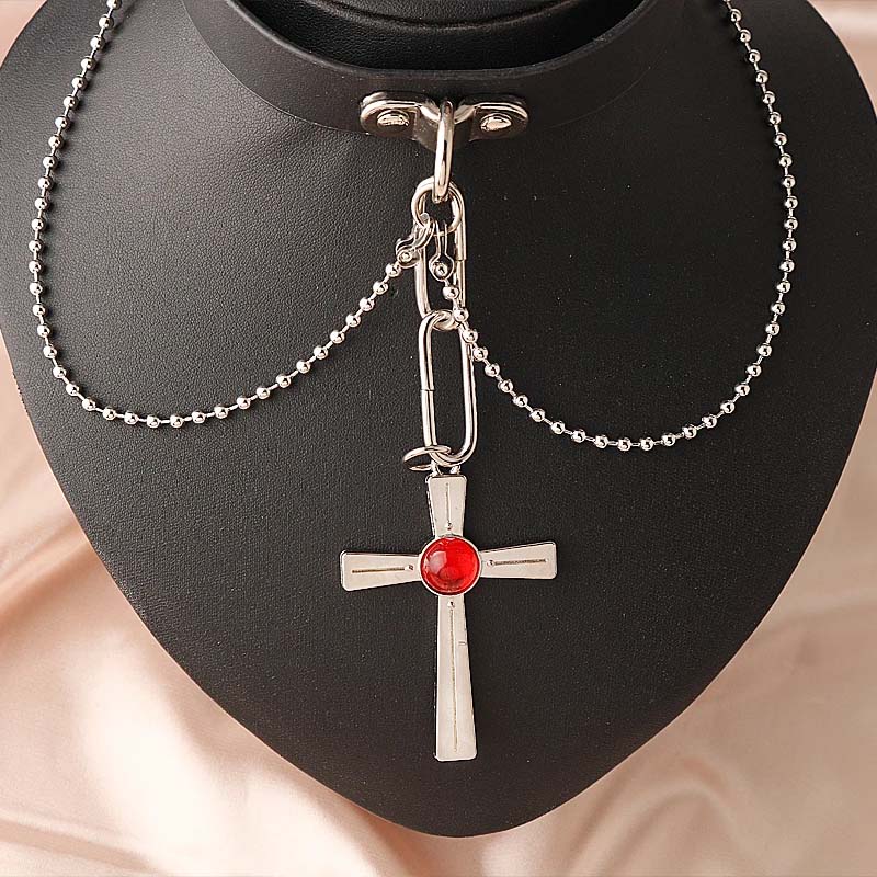 애니메이션 로사리오와 뱀파이어 레드 크리스탈 목걸이 R - Women'S Vampire Accessories 리뷰 및 가격