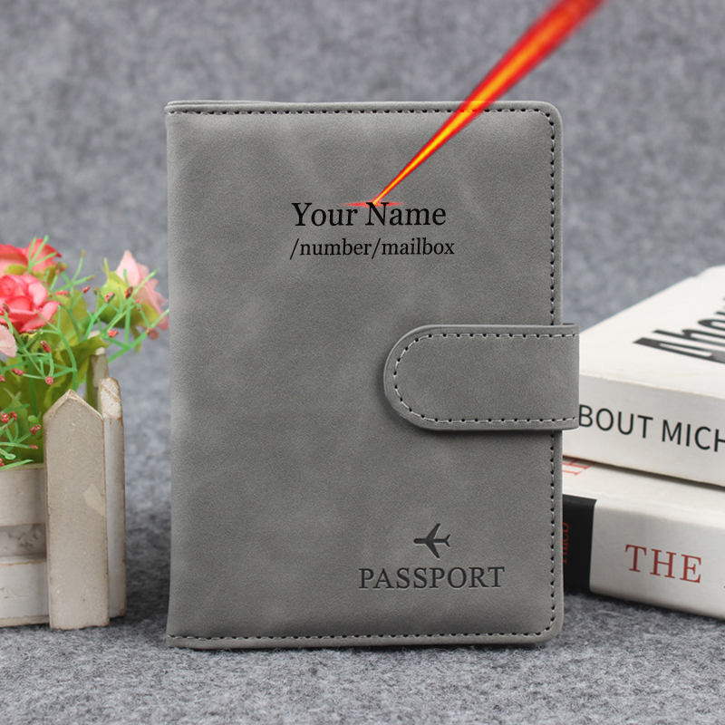 마그네틱 버튼 여권 커버 커버에 이름을 사용자 정의 R - Women'S Accessories Wallet 리뷰 및 가격