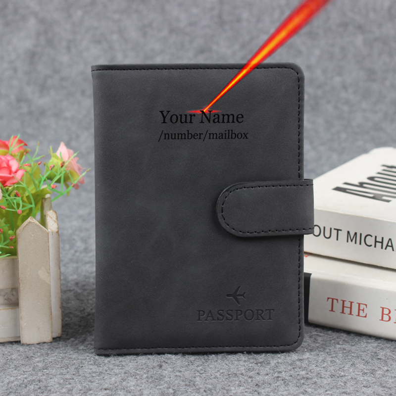 마그네틱 버튼 여권 커버 커버에 이름을 사용자 정의 R - Women'S Accessories Wallet 리뷰 및 가격