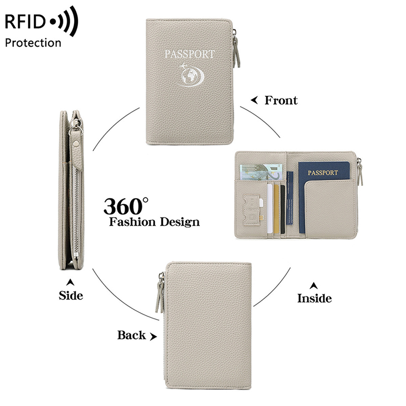 여행 여성 RFID 개인화 된 여권 홀더 PU 가죽 다 - Women'S Accessories Wallet 리뷰 및 가격