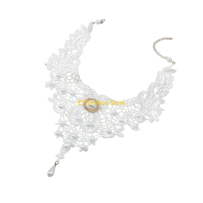 Y5GC 레이스 초커 목걸이 고딕 레이스 초커 목 체인 - Women'S Vampire Accessories 리뷰 및 가격