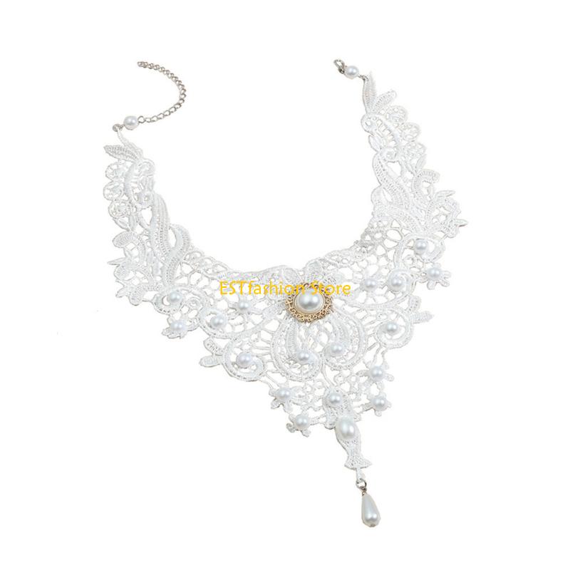 Y5GC 레이스 초커 목걸이 고딕 레이스 초커 목 체인 - Women'S Vampire Accessories 리뷰 및 가격