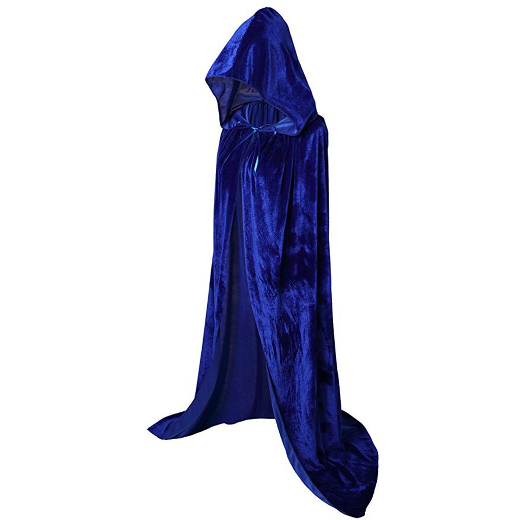할로윈 망토 고딕 후드 망토 성인 엘프 마녀 롱 푸림  - Women'S Vampire Accessories 리뷰 및 가격