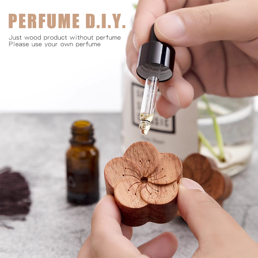 향수 없음 DIY 향수 나무 꽃 자동차 공기 청정기 환 - Women Accessories Outlet 리뷰 및 가격