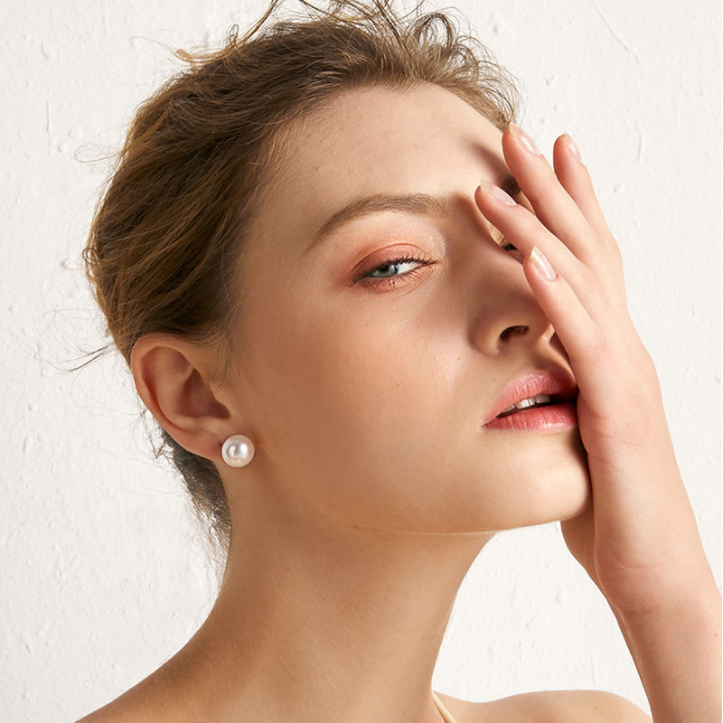 10-13mm 큰 진주 귀걸이 여성을위한 진짜 S925 - Statement Earrings Oversized 리뷰 및 가격