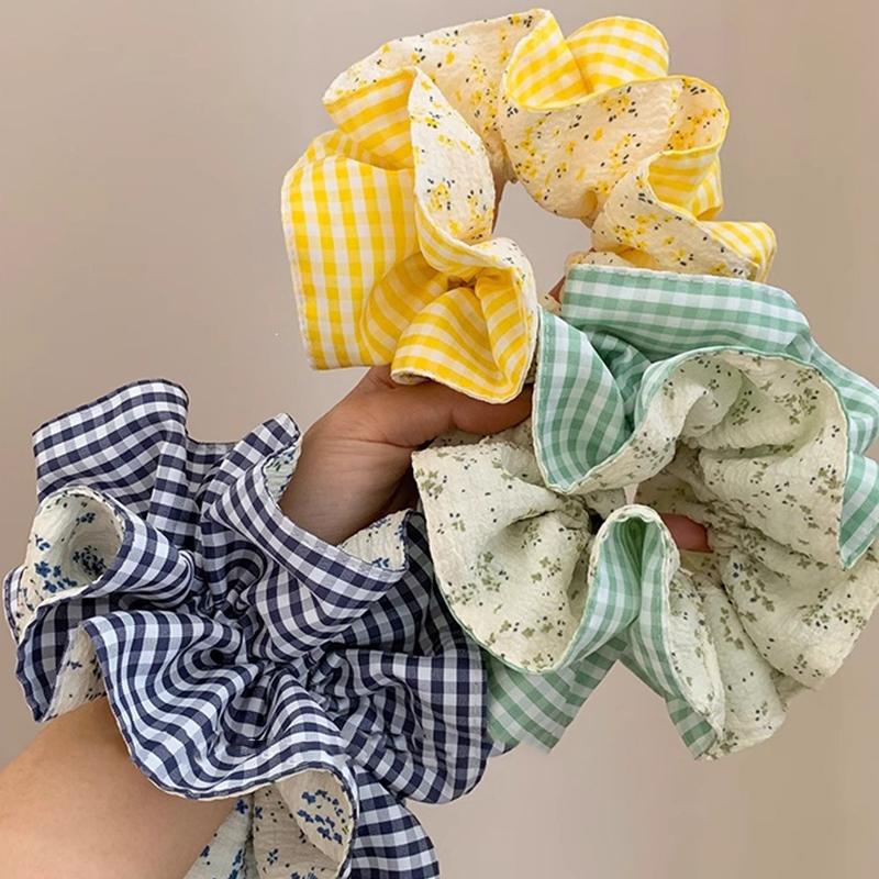 2026 새로운 1/3개 양면 꽃무늬 깅엄 체크 스크런 - Women'S Accessories New Look 리뷰 및 가격