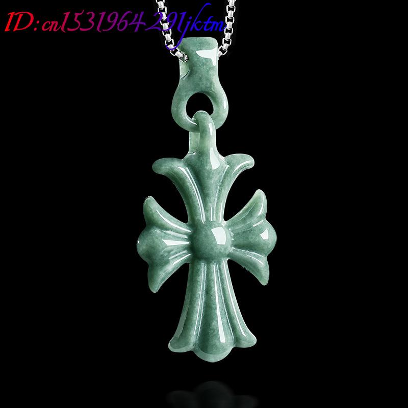 천연 버마산 경옥 십자가 펜던트 목걸이 주얼리 디자이너 - Women'S Accessories Jewelry 리뷰 및 가격
