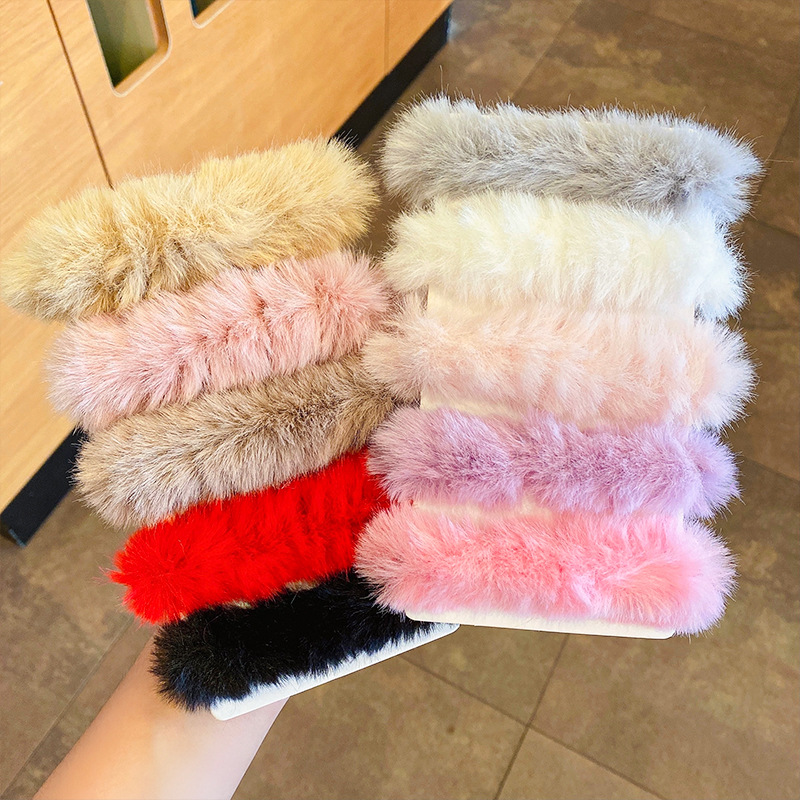 2022 판매 새로운 패션 가을 겨울 플러시 달콤한 플 - Women'S Winter Accessories Set 리뷰 및 가격