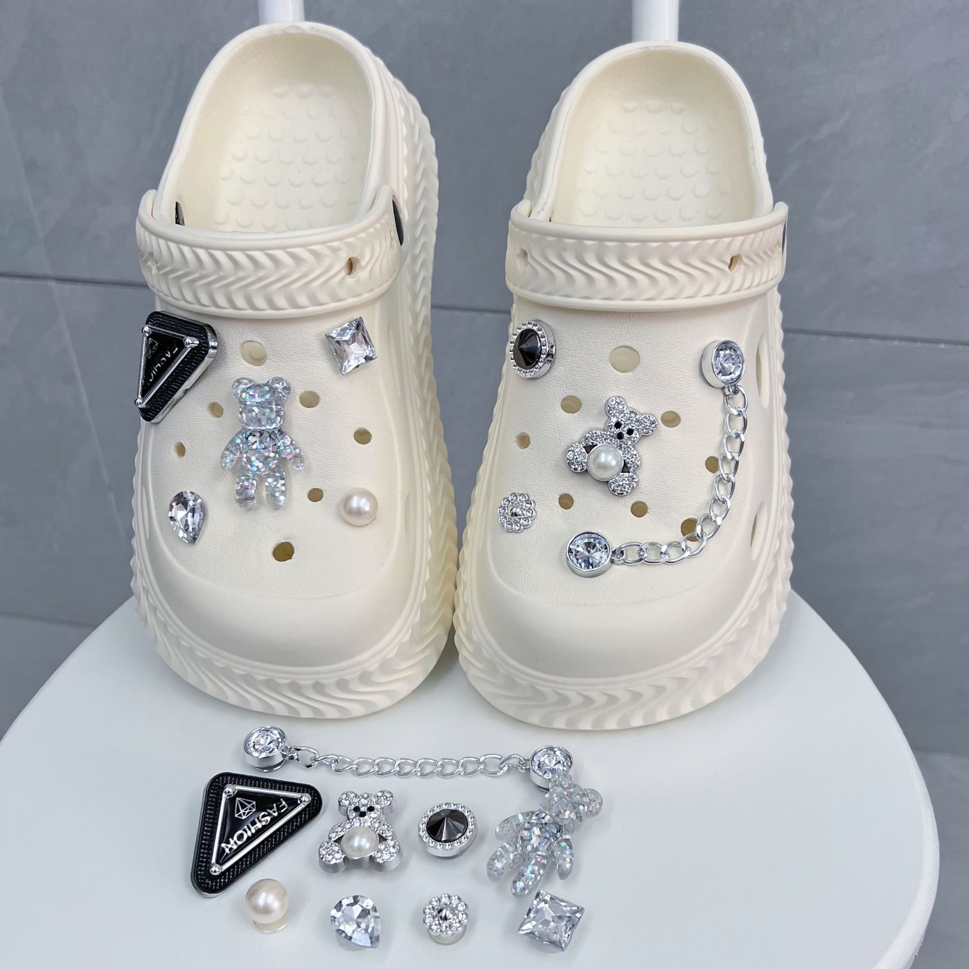 핏 크록스 장식 액세서리 다이아몬드 체인 DIY 다이아 - Women'S Accessories Crocs 리뷰 및 가격