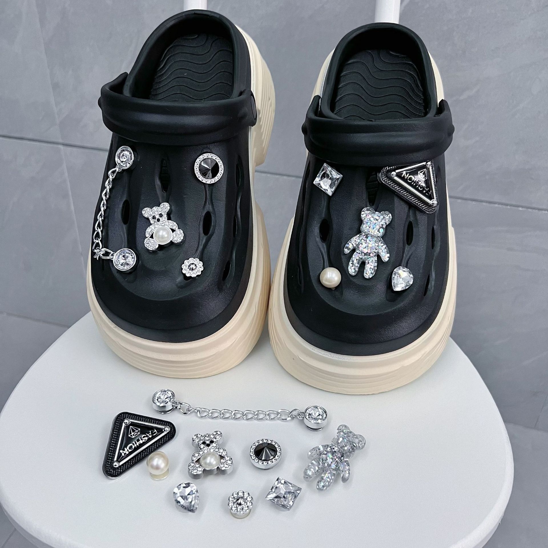 핏 크록스 장식 액세서리 다이아몬드 체인 DIY 다이아 - Women'S Accessories Crocs 리뷰 및 가격