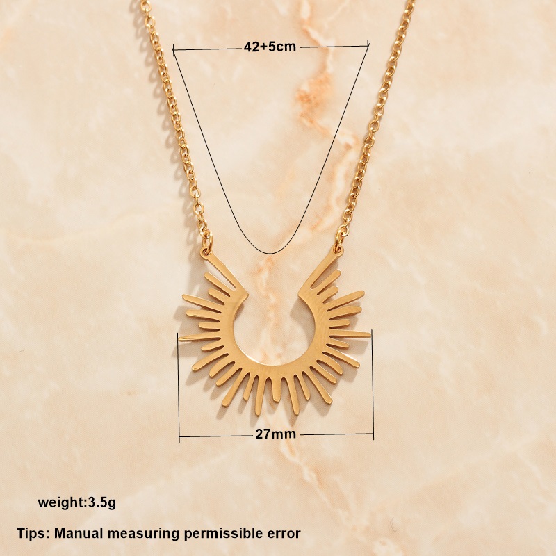 SOMMAR 여성용 금도금 목걸이 및 펜던트, 태양 광 - Women'S Accessories Online India 리뷰 및 가격