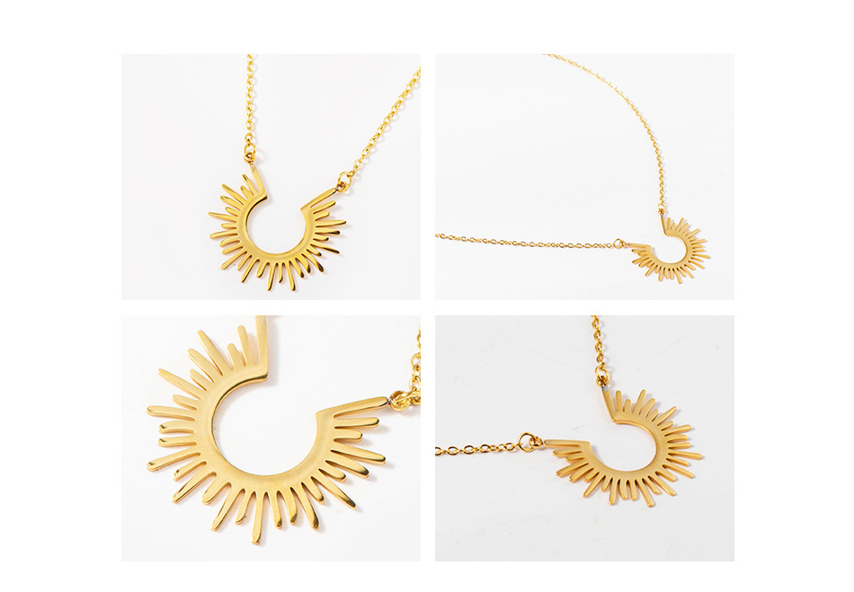 SOMMAR 여성용 금도금 목걸이 및 펜던트, 태양 광 - Women'S Accessories Online India 리뷰 및 가격
