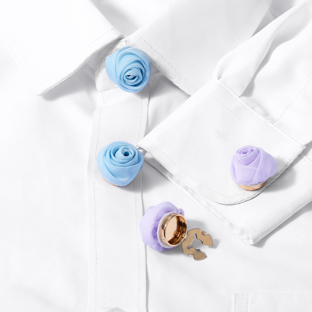 2PCS 유로 아메리칸 패션 새로운 3D 패브릭 로즈  - Women'S Accessories New Look 리뷰 및 가격
