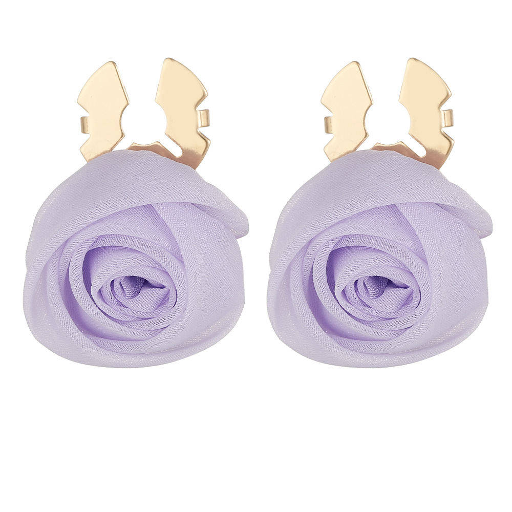 2PCS 유로 아메리칸 패션 새로운 3D 패브릭 로즈  - Women'S Accessories New Look 리뷰 및 가격