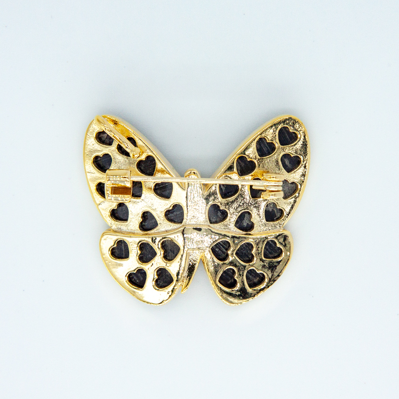 천연 조개 나비 브로치 블랙 화이트 럭셔리 핀 패션 액 - Women Jewelry Accessories For Black Dress 리뷰 및 가격
