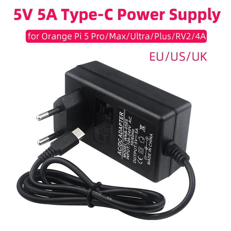 Orange Pi 5V 5A 전원 공급 장치 Type- - Women Accessories In Uk 리뷰 및 가격