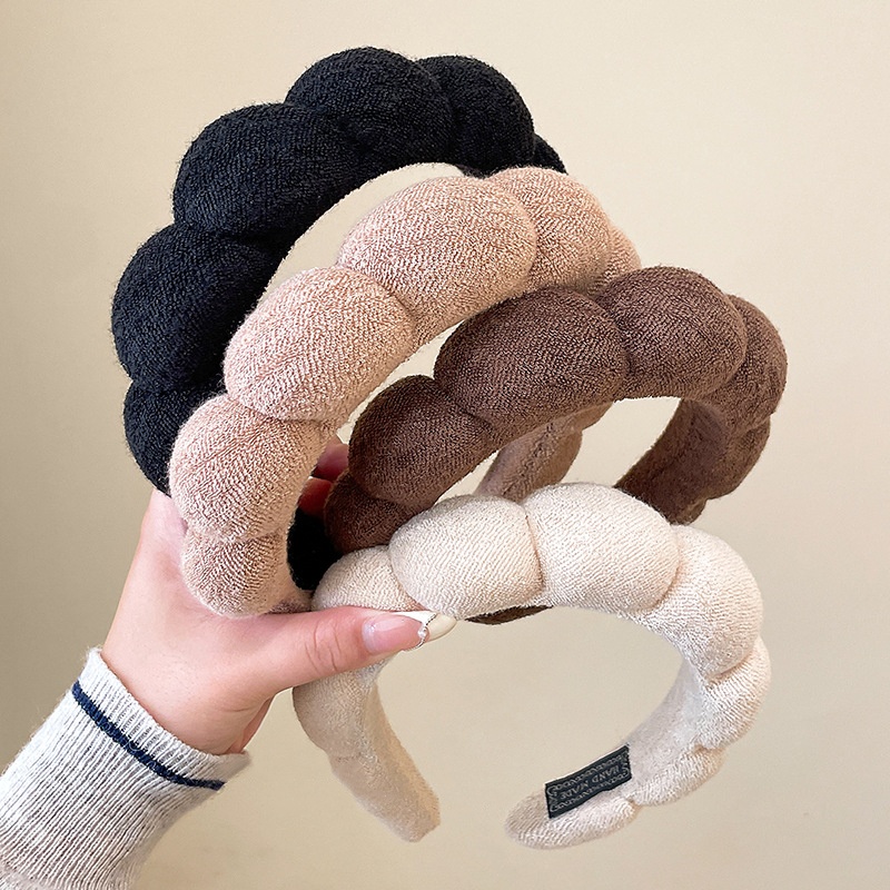 1 가을, 겨울 구름 머리띠 높은 두개골 상단 새로운  - Women'S Winter Accessories Set 리뷰 및 가격