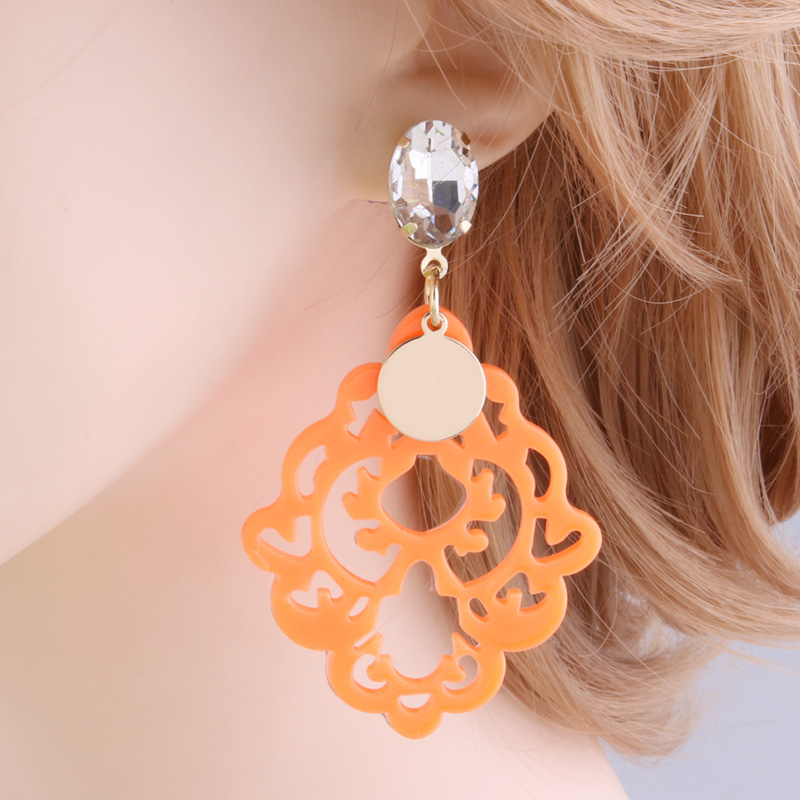 NeeFu WoFu 레진 드롭 귀걸이, 크고 긴 브린코 - Women'S Accessories New Look 리뷰 및 가격