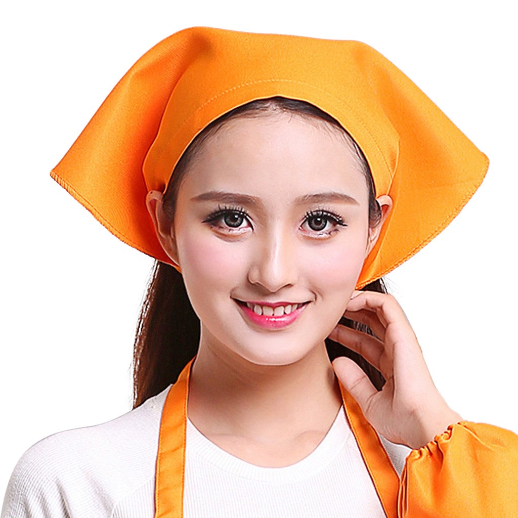 유니섹스 얇은 내구성 솔리드 컬러 셰프 모자 주방 삼각 - Women Kitchen Accessories 리뷰 및 가격