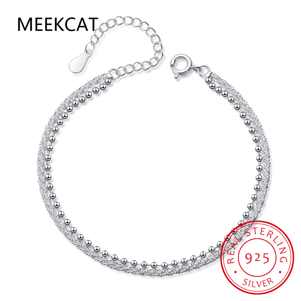 새로운 패션 925 스털링 실버 스파클링 더블 레이어  - Women'S Accessories New Look 리뷰 및 가격